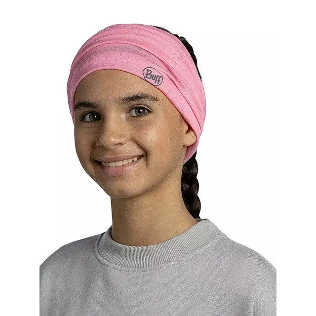 Buff Merino Lightweight Jr Solid Children’s merino wool neck warmer Pink - Scarves scarfs chimneysODM-CAK<<<Military