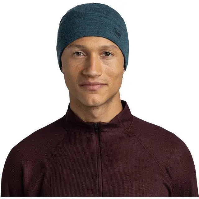 Buff Midweight Merino Wool Hat Hat Blue - HeadwearODM-NGL<<<Military clothingODM<<<ActionPL