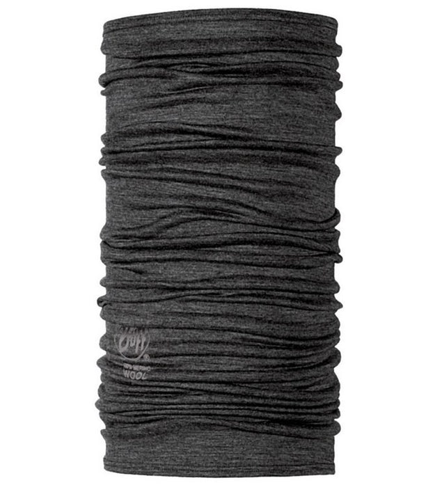 Buff Merino Wool Neckwear Grey