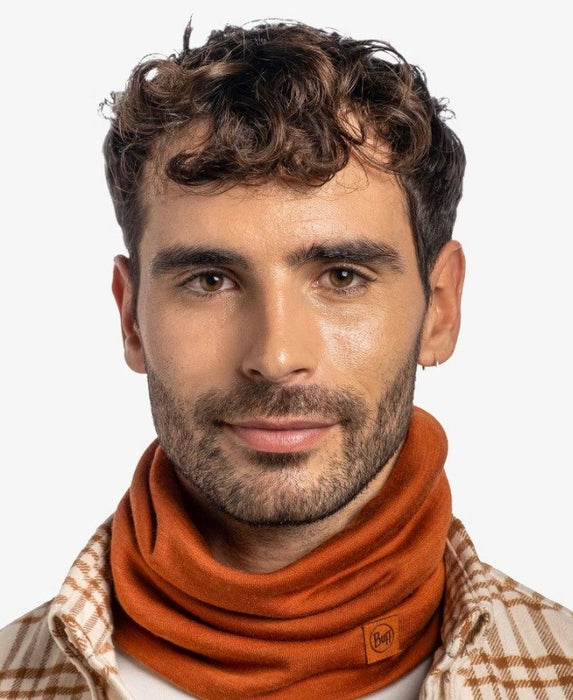 Buff Heavyweight Merino Wool Multifunctional scarf Red