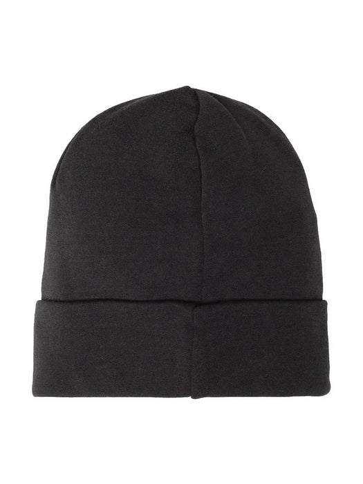 Buff Heavyweight Merino Wool Hat Loose Winter Cap - Black