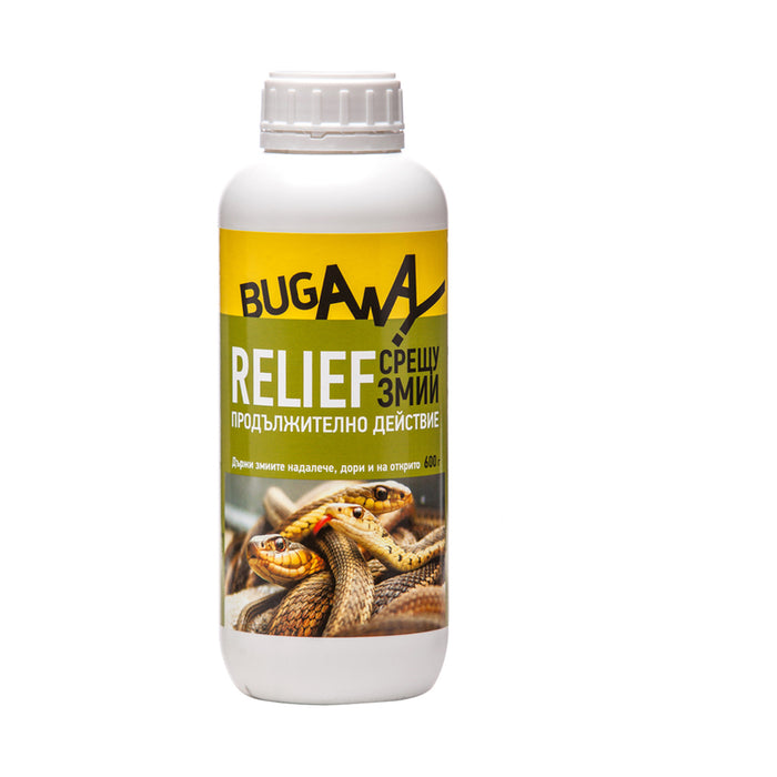 BUGAWAY RELIEF SNAKE REPELLENT GRANULES