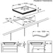 Built-in ceramic hob AEG IKE64441FB(ST)*** Induction - Built-in hot platesAGD-PGZ<<<Home Appliance