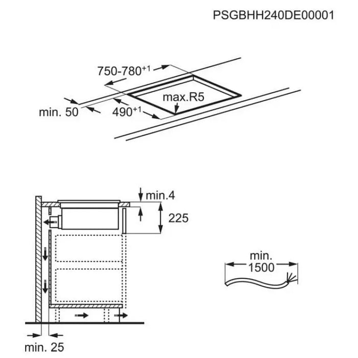 Built-in ceramic hob AEG TH84CC23CZ A+ Induction - Kерамичен плот<<<Плотове<<<Уреди за вграждане<<<ZoraSite&&&Плотове