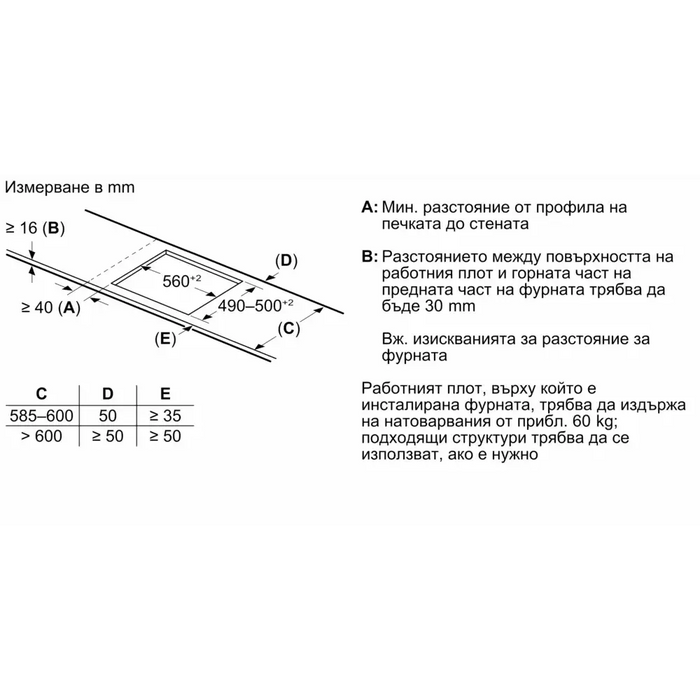Built-in hob BOSCH PIX631HC1E - Плотове<<<BOSCH плотове<<<BOSCH<<<PolyComp&&&Индукционни плотове<<<Плотове за