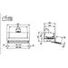 Built-in hood Whirlpool WSK64FLSX - Абсорбатори Пълно вграждане<<<Абсорбатори за вграждане<<<Уреди за