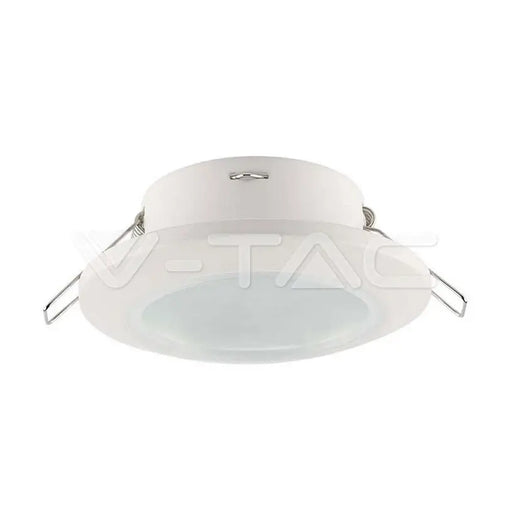 BUILT-IN MOON WHITE IP44 V-TAC - Луни<<<Вътрешно осветление<<<Осветление<<<Praktiker&&&Луни<<<Вътрешно
