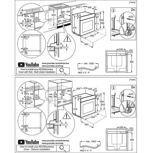 Built-in oven AEG TB8SB73ZAB MealAssist with SteamProo - Комбинирани фурни<<<Фурни за вграждане<<<Уреди за
