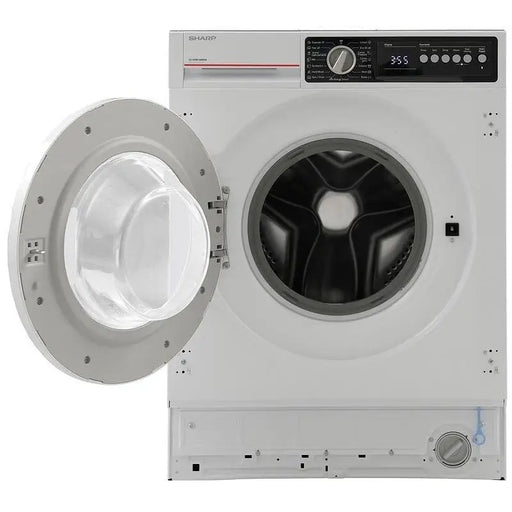 Built-in washing machine Sharp ES-NIB814BWNA-EE 1400 rpm 8.00 kg A White - Перални машини<<<Уреди за
