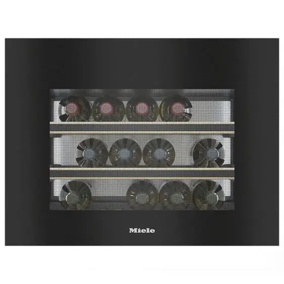 Built-in wine cooler MIELE KWT 7112 iG Obsidian Black - Хладилни витрини и виноохладители за вграждане<<<Хладилници за