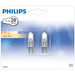 Bulb Philips Halogen amp 14 = 20W/2BL 12V G4 - Крушки<<<Дом и градина<<<TechMart