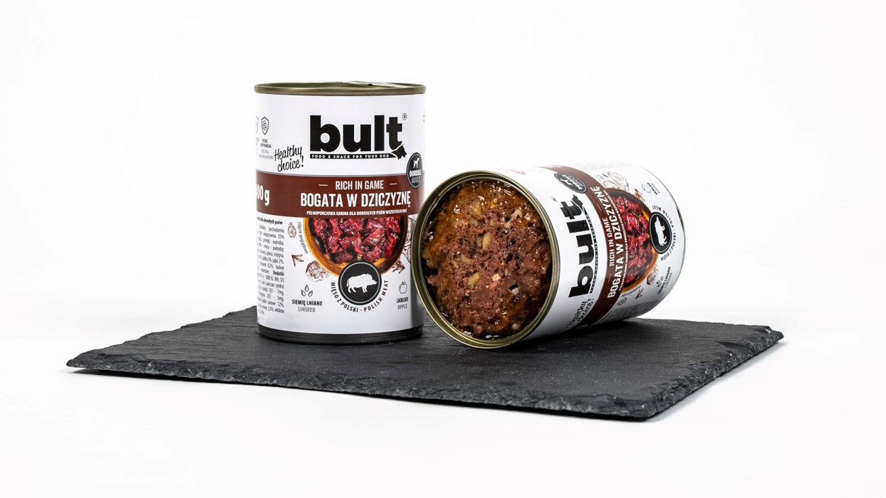 BULT Rich in game - Wet dog food - 400 g