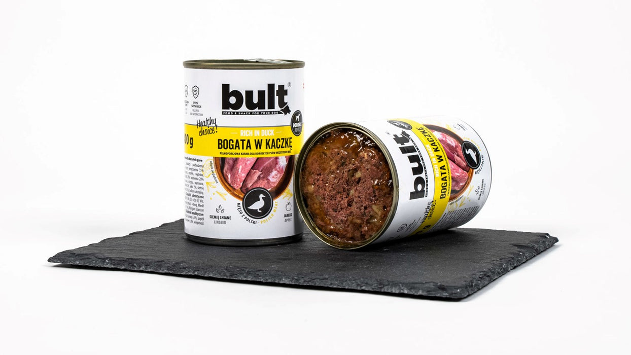 BULT Rich in duck - Wet dog food - 800 g