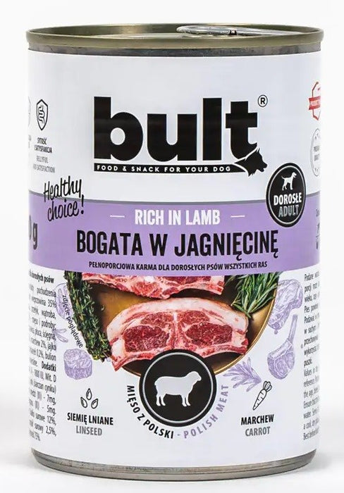 BULT Rich in lamb - Wet dog food - 800 g
