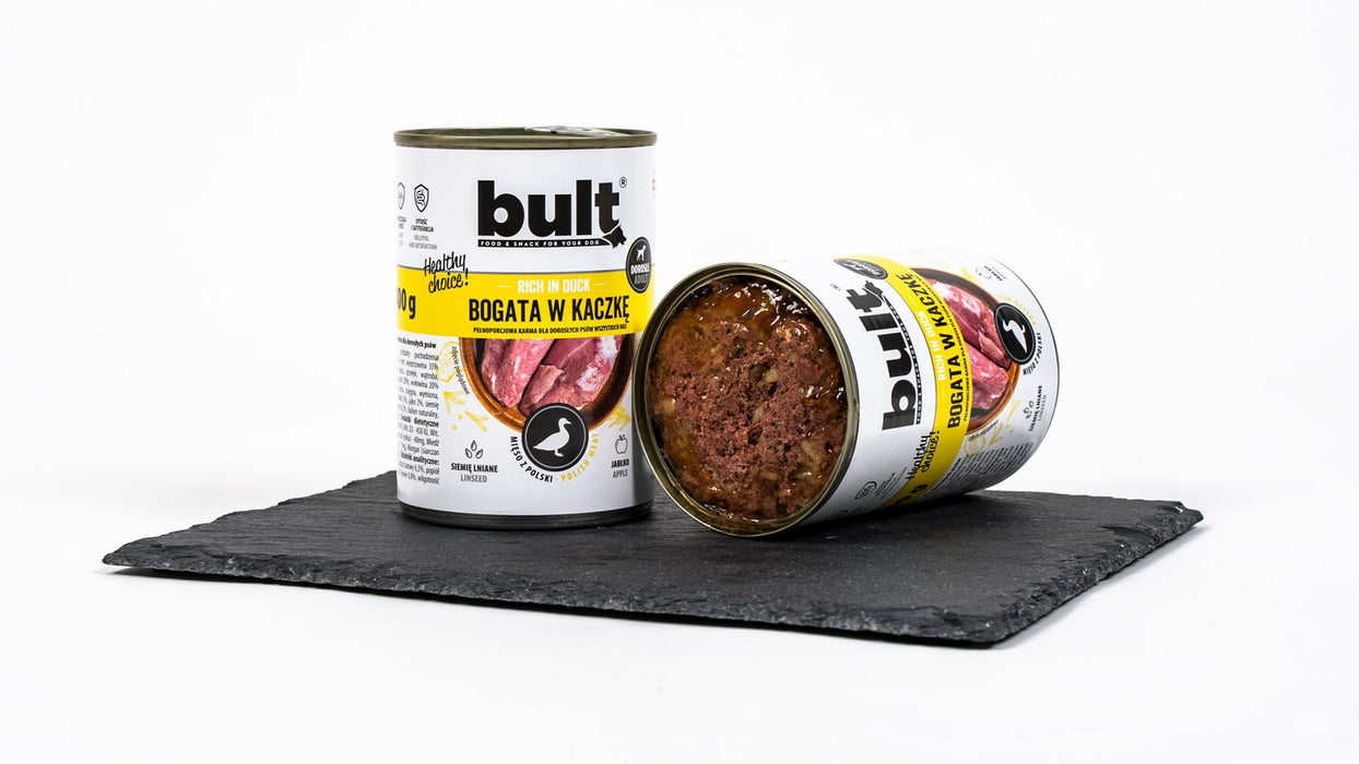 BULT Rich in duck - wet dog food - 400g