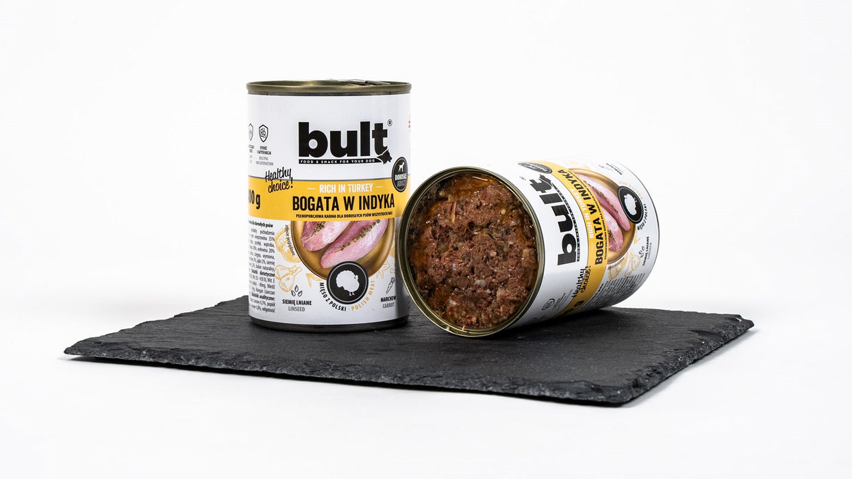 BULT Rich in turkey - wet dog food - 400g