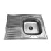 BURGUNDY KITCHEN SINK INTER CERAMIC ICK 8660 LEFT 80X60 CM. - Кухненски мивки<<<Кухненски