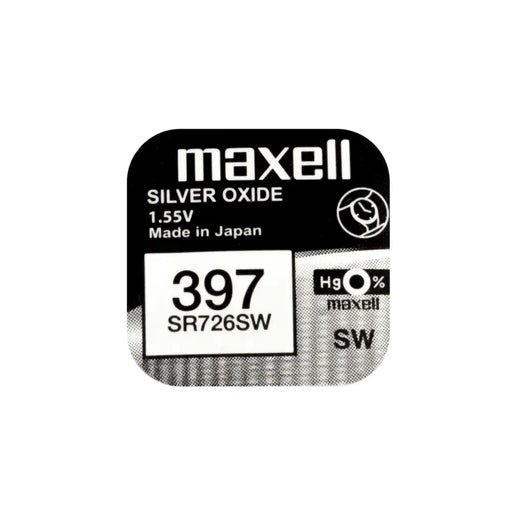 Button battery silver MAXELL SR726 SW /AG2/ 397/ 1.55V - Батерии<<<Батерии и зарядни у-ва<<<ValiAPI