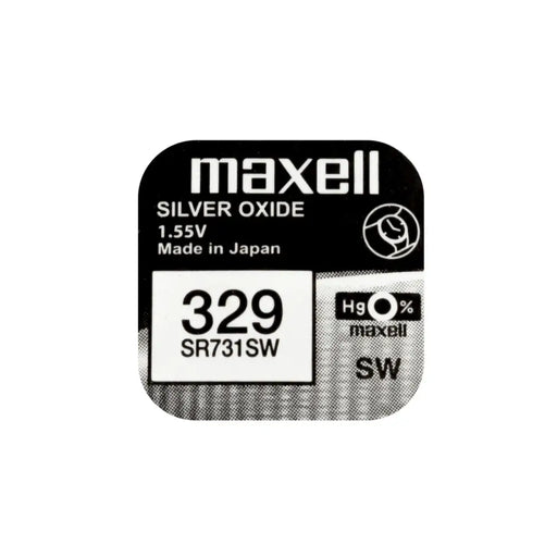 Button battery silver MAXELL SR731 SW / 329/ 1.55V - Батерии<<<Батерии и зарядни у-ва<<<ValiAPI