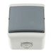 BUTTON STAIRCASE IP44 GRAY MELOPLAM TONI - Ключове и контакти<<<Електроматериали<<<Praktiker&&&Ключове и