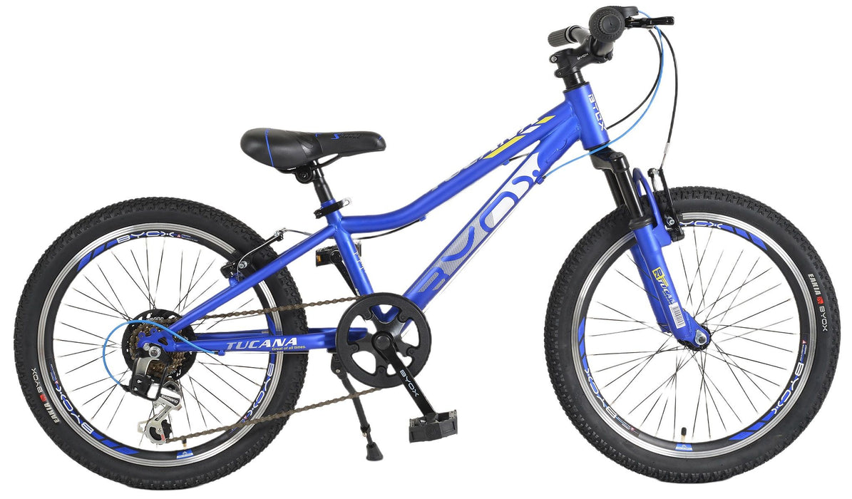 BYOX 20 7SK STEEL BICYCLE BLUE