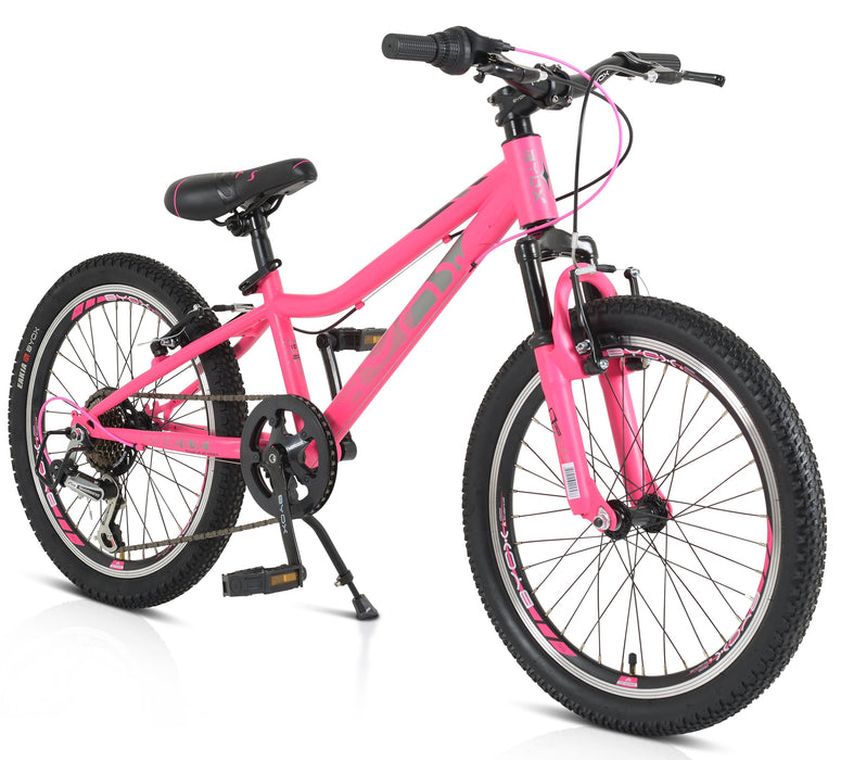 BYOX 20 7SK STEEL PINK BICYCLE