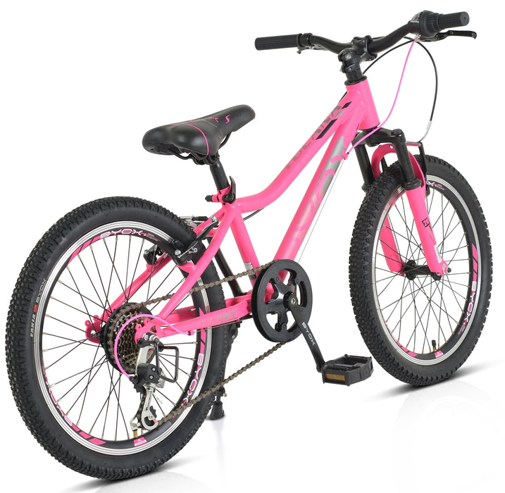 BYOX 20 7SK STEEL PINK BICYCLE