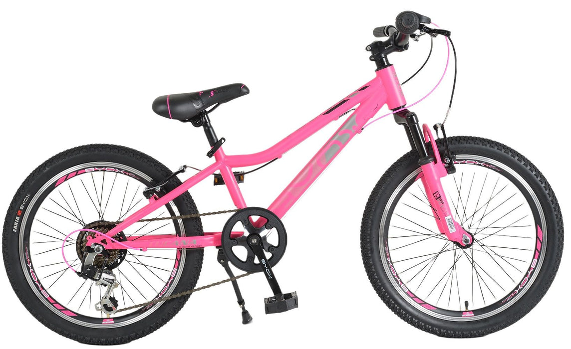 BYOX 20 7SK STEEL PINK BICYCLE