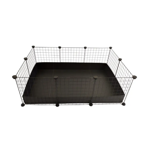 C&C Modular cage 3x2 110x75 cm guinea pig hedgehog black - CagesDMZ-KLA<<<For small animalsDMZ<<<ActionPL