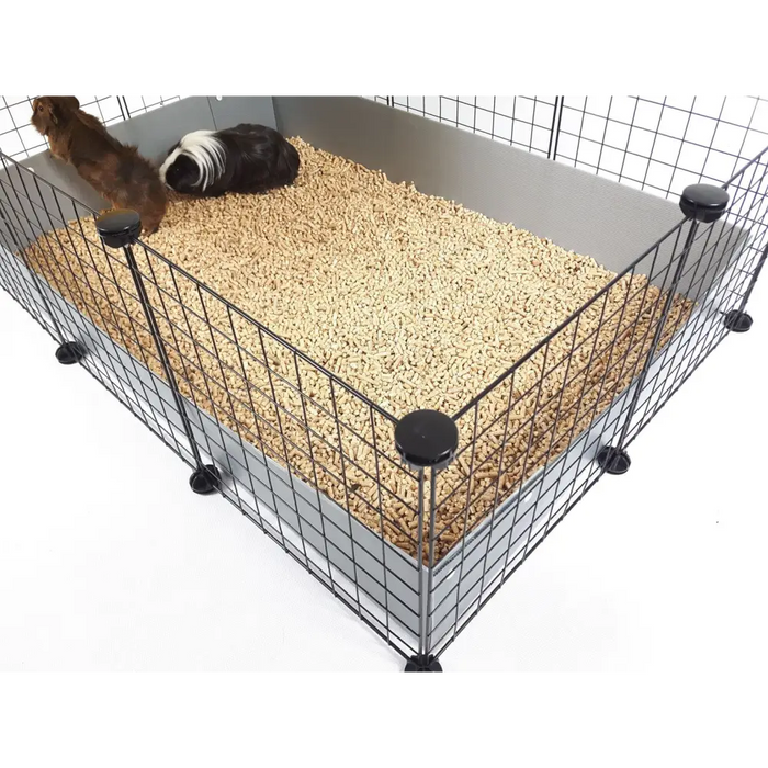 C&C Modular cage 3x2 110x75 cm guinea pig hedgehog silver grey - CagesDMZ-KLA<<<For small animalsDMZ<<<ActionPL