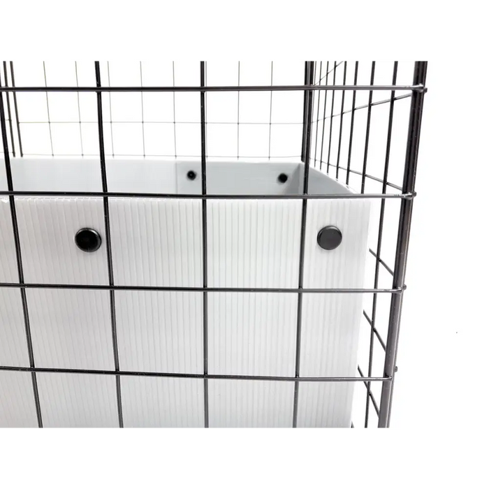 C&C modular cage 5x2 pig rabbit hedgehog silver 180 x 75 x 37 cm - CagesDMZ-KLA<<<For small animalsDMZ<<<ActionPL