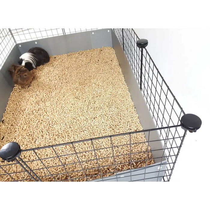 C&C modular cage 5x2 pig rabbit hedgehog silver 180 x 75 x 37 cm - CagesDMZ-KLA<<<For small animalsDMZ<<<ActionPL