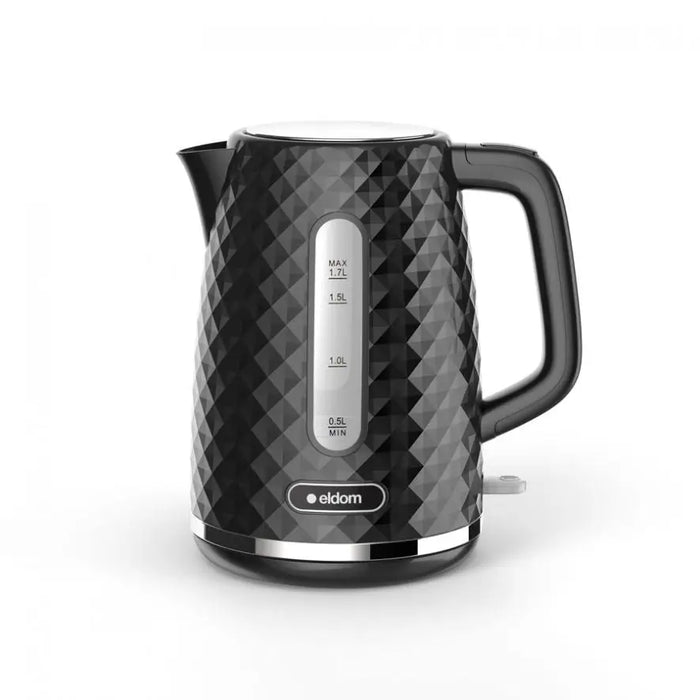 C280C ELDOM Kettle ELLI capacity 1.7 l power 2200 W black strix black - Electric kettlesAGD-CZE<<<Home Appliance