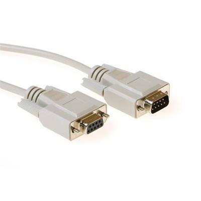 Cable ACT AK2309 Serial D-sub 9 pin male - D-sub 9 pin female 10m White Bulk - PC кабели<<<Кабели<<<ValiAPI