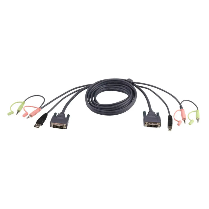Cable adapter Aten 2L-7D02U - Компютър Кабели и адаптери<<<Компютри| Електроника<<<BigBuy&&&Switch KVM<<<Компютър