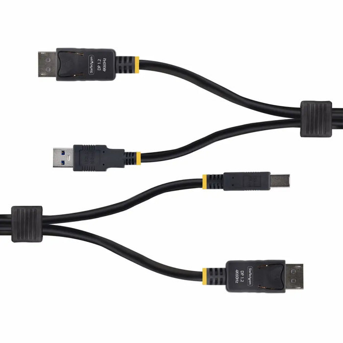 Cable adapter Startech DU12210-KVM-CABLE - Компютър Кабели и адаптери<<<Компютри| Електроника<<<BigBuy&&&Switch