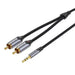 Cable Audio 2xRCA to 3.5mm Vention BCNBJ 5m (grey) - Audio cables<<<Audio<<<InnproXML&&&Електроника