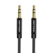 Cable Audio 3.5mm mini jack Vention BAGBD 0.5m Black Metal - Audio cables<<<Audio<<<InnproXML