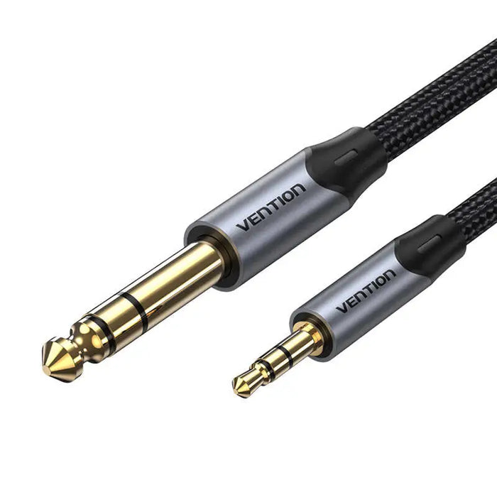 Cable Audio 3.5mm TRS to 6.35mm Vention BAUHH 2m Gray - Audio cables<<<Audio<<<InnproXML&&&Електроника