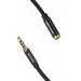 Cable Audio TRRS 3.5mm Male to 3.5mm Female Vention BHCBJ 5m Black - Audio cables<<<Audio<<<InnproXML&&&Електроника