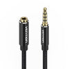 Cable Audio TRRS 3.5mm Male to 3.5mm Female Vention BHCBJ 5m Black - Audio cables<<<Audio<<<InnproXML&&&Електроника