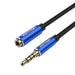 Cable Audio TRRS 3.5mm Male to 3.5mm Female Vention BHCLI 3m Blue - Audio cables<<<Audio<<<InnproXML