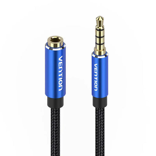Cable Audio TRRS 3.5mm Male to 3.5mm Female Vention BHCLI 3m Blue - Audio cables<<<Audio<<<InnproXML