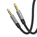 Cable Audio TRRS 3.5mm mini jakc Vention BAQHF 1m Gray - Audio cables<<<Audio<<<InnproXML