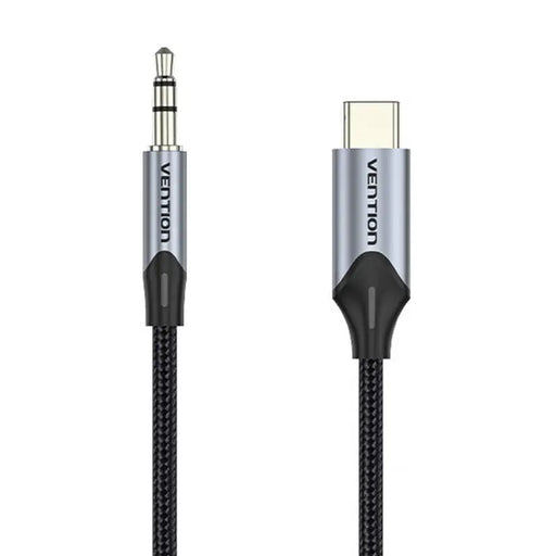Cable Audio USB-C to 3,5mm mini jack 1m black - Audio cables<<<Audio<<<InnproXML