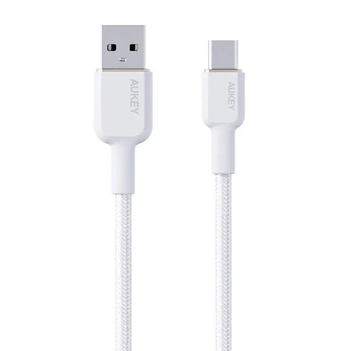 Cable Aukey CB-NAC1 USB-A to USB-C 1m (white) - USB to USB-C<<<USB cables<<<GSM Accessories<<<InnproXML&&&USB