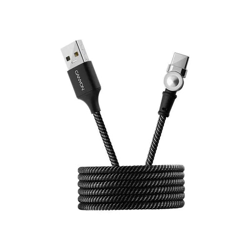 Cable CANYON CNS-USBC8B - Аксесоари за смартфон<<<Аксесоари<<<TechMart&&&Аксесоари за смартфон<<<Телефони и
