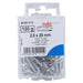 CABLE CLAMP 2.0X20 MM DIN1159 GALVANIZED SUKI - Пирони<<<Винтове и болтови съединения<<<Инструменти и