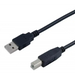Cable Diva Printer Cable USB2.0/A to B/ 3m Black - Кабели<<<Периферия<<<Компютри и