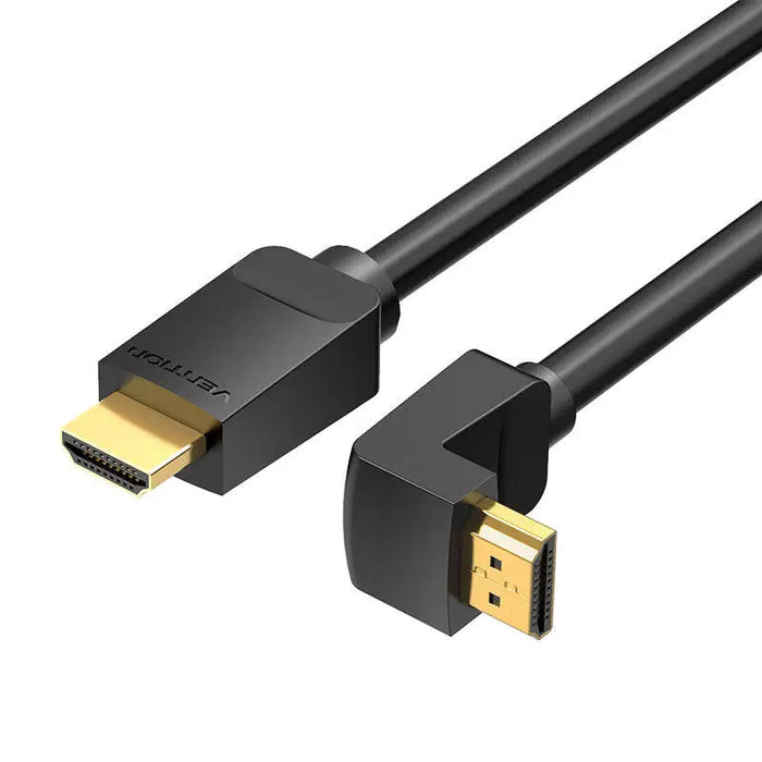 Cable HDMI 2.0 Vention AAQBG 1,5m Angled 270° 4K 60Hz (black) - Video cables<<<Cables<<<IT Accessories<<<InnproXML